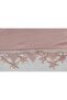 Single-Sided Plum Blossom Needlepoint Pink Color Cheesecloth Scarf Writing Headscarf Prayer Cloth - 2