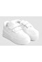 Daily Unisex Children's Striped White Lightweight Velcro Sneakers Comfortable Sneakers - 3