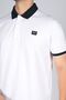 Men's Logo Detailed Regular Fit Short Sleeve White Polo Collar T-Shirt23411283-010 - 4