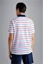 Men's Cotton Polo Collar Button Closure Short Sleeve White Polo Collar T-Shirt24411292-197 - 2