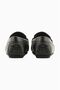 Men's Logo Laced Leather Black Casual X4B151 XN882-K001 - 4