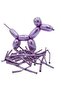 Chrome Purple Color Sausage Balloon 12 Pieces