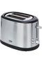 Electric Toaster 2 wide slots, Detachable crumb tray, Modes: Defrost, Reheat, Cancel - TAM6201i