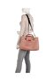 Women's Logo Buckle Adjustable Strap Red Shoulder Bag Y3d165 Y398e-88027 - 6