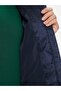 Women's Hooded Zipper Closure Long Sleeve Navy Blue Coat DW0DW17242-C1G - 5