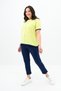 Women's Large Size Back Detailed Tracksuit Set 3804-23