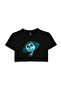 Reverse Face Envy Printed Crop Tshirt - 2