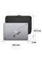13-13.3-14.1 Inch MacBook Air, Ultrabook, Notebook Case with Waterproof Fabric and Zipper Features - 2