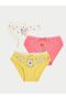3-Pack Girls' Cotton Happy Mixed Underwear