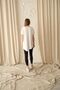 Women's White T-Shirt Single Piece - 6