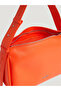 Orange Leather Bag - Zippered, Daily Use, K60K with Logo611341-SA3 - 3