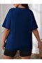 Large Size Wide Fit T-shirt Series ( OVERSIZE-CURVE )Unisex - 2