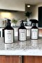 3-Piece Amber Dish Soap Liquid Soap Kitchen Cleaner Soap Dispenser Mica Plastic Bottle Set 500 ml