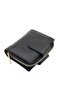 Women's Zippered and Snap-on Stylish Wallet Card Holder Accessory with Coin Compartment - 8