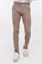 Beige Cotton Chino Trousers - 5