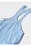 Ribbed suspender blouse - 7