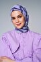 وشاح من الخيزران بنمط سحابة أرجوانية - 2