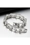 Stainless Steel Bicycle & Motor Chain Unisex Bracelet 20 cm