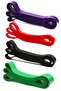 4 Piece Resistance Powerband Power Band Set Resistance Band Squat Aerobic Hard Medium Light Xhard Resistance - 3
