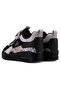Unisex Black and White Orthopedic Kids Sneakers - 3