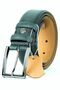 Genuine Leather Men's Belt 3.5 cm Anthracite Black Classic Fabric Trouser Belt