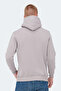 Ophir I Men's Hooded Pocket Stone Gray Sweatshirt - 2