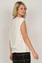 Women's Stone Detailed Sleeveless Blouse 19e020 Ecru - 5