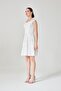 Women's Ecru Davis Dress with Window on the Back 1129 - 3