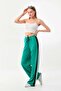 Women's Waist-Tied Comfortable Form Trousers 22959 Grass - 3