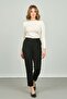 Women's High Waist Trousers 1250 Black