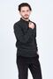 Men's Patterned Polo Neck Knitwear Sweat 6782273 Khaki - 4