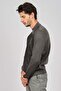 Men's Half Fisherman Sweater 6080044 Gray - 3