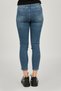 Women's High Waist Jean Pants 5370693 Blue - 4