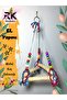 Metal Natural String Budgie Swing