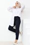 Zülal Elastic Waist Pocket Trousers 651 - Navy Blue - 2