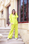 Modal Sand Soft Textured Trousers and Shirt Set - 5