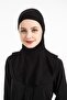 طوق الرقبة الأسود هيجاب بونيه - 2