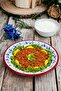 32 No 3.5 Liter Enamel Bowl Whisk and Mixing Bowl. Dough Bowl. Large Bowl - 2