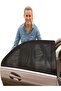 2Pcs Auto Side Window Curtain Car Rear Sunshade Vehicle Mother Baby Child Curtain Back Seat