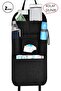 Car Vehicle Auto Seat Back Napkin Holder and Cup Holder Felt Travel Organizer
