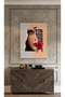 Woman Makeup Collage Decorative Canvas Painting - 2