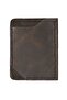 Men's Black Handmade 100% Leather Wallet - Card Holder Set - 7