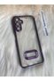 Samsung Galaxy A24 Compatible Camera Lens Laser Cut Logo Detailed Case - 2