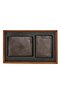Men's Black Handmade 100% Leather Wallet - Card Holder Set - 2