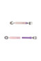 Detachable Spoon & Fork with Carrying Case Pink & Purple - 3