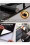 Black Marble Patterned - 5 Meter Adhesive Countertop Cabinet Kitchen Paper, Foil Coated - 60 Cm - 3