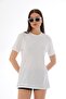 Short Sleeve Round Neck Cotton T-Shirt - 4