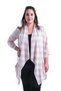 2309 Model Asymmetric Collar Large Size Cardigan