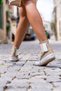 Guki35 Women's Beige Daily Comfortable Vegan Pure High Top Sneaker Gk-puppis016 - 6