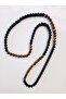 108 Pieces of Tiger Eye Essence Stone and Onyx Long Necklace Mala - 2